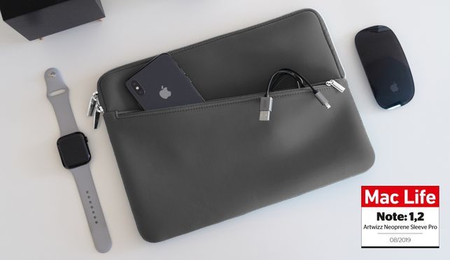 Neoprene Sleeve Pro ist der perfekte Begleiter für dein Notebook