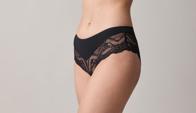 Hipster Panties mit Spitze