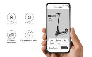 Smart und sicher: Die App für Ihren E Scooter