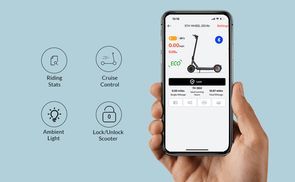 Smart und sicher: Die App für Ihren E Scooter