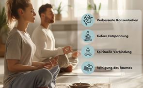 Verschiedene Vorteile für Yoga und Meditationspraktiken