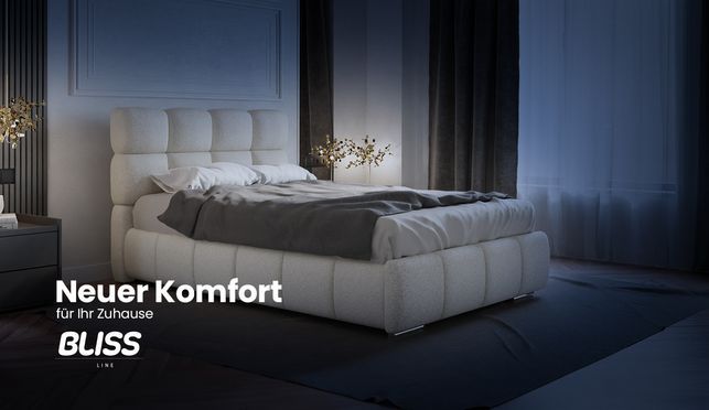 BLISS Bett – Komfort und Eleganz in Perfektion