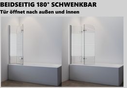 180° Schwenkbar und Faltbar