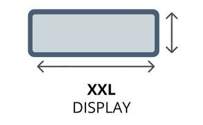 Riesige Wanduhr mit XXL-Ziffern