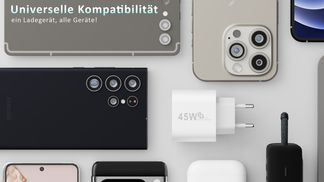 Universelle Kompatibilität dank USB C Anschluss