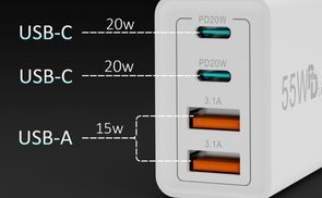 Perfekt Ausgestattet 4 Ports