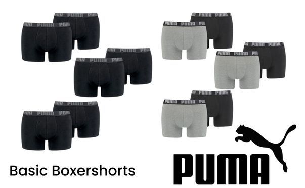 Basic Boxershorts im 6er Pack