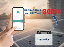 Drosselbar von 600W auf 800W