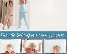 Ergonomische Unterstützung für alle Schlafpositionen