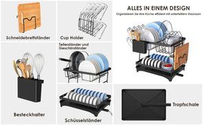 Zweistufiges Design, erweiterter Stauraum