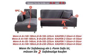 L-förmige Sofa und U-förmige Sofa