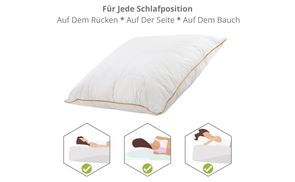 Perfekter Komfort für jede Schlafposition