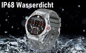 IP68 Wasserdichte Smartwatch für den Alltag