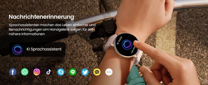 Stilvolle Smartwatch für Frauen – Perfekte Kombination aus Mode und Technologie