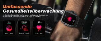 Gesundheitsüberwachung rund um die Uhr, achten Sie immer auf