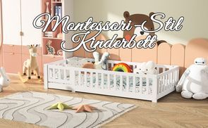 Montessori Stil Kinderbett 