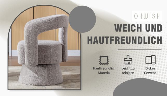 Komfort und Pflegeleichte Materialien