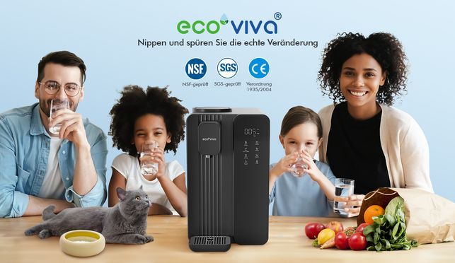 Ecoviva MATE4 Wasseraufbereiter: Wächter jeder Reinheit und des Seelenfriedens!