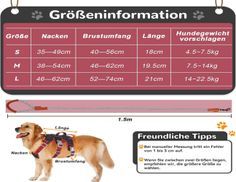 Wie wählt man die richtige Größe des Brustgurts für Hunde?