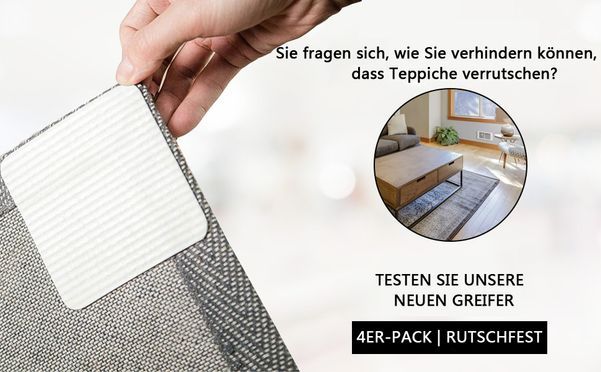 Wie kann ich Teppiche rutschfest machen?