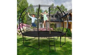 Großes Trampolin für Garten mit sicherem Innennetz