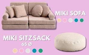 Miki Sofa & Miki Sitzsack 65Ø