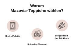 Warum Mazovia Teppiche wählen?