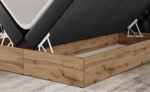 Komfort und Praktikabilität: Boxspring Bett mit Bettkasten