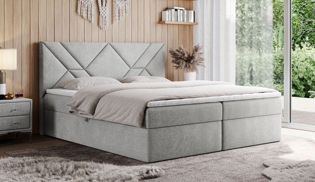 Boxspringbett NEOMI – Modernes Design und höchster Schlafkomfort