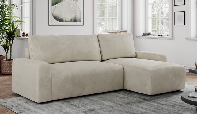 Elegantes Ecksofa mit Schlaffunktion