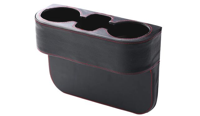 Autositz Lücke Aufbewahrungsbox PU Ledertasche Sitz Seitenschlitz Organizer