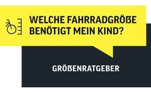 Welche Fahrradgröße braucht mein Kind?