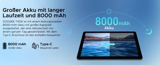 8000mAh Große Batterie