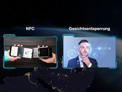 Gesichtsentsperrung mit NFC