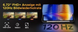 Atemberaubendes Display & intelligente Bildwiederholrate