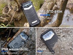 IP68/IP69K und MIL STD 810H