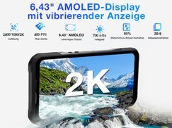 6,43 Zoll FHD AMOLED 2K Display +