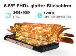 6,58 Zoll FHD+ 120 Hz Display