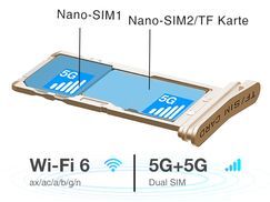 Robustes Dual SIM 5G Smartphone