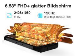 6,58 Zoll FHD+ 120 Hz Display