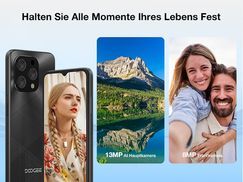 Ausgestattet mit 13 MP AI Hauptkamera + 8 MP Rückkamera.