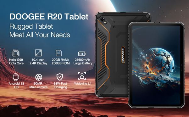 DOOGEE R20 verwendet das neueste Android 13 System