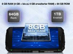 64 GB Speicher und AI Dreifachkamera