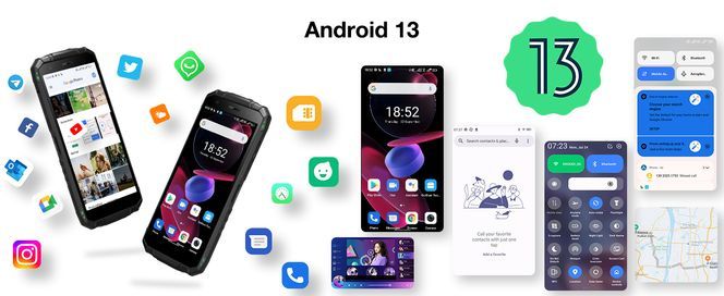 DOOGEE S41T verwendet das neueste Android 13 System