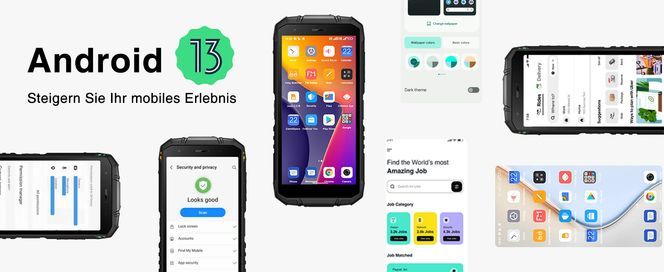 DOOGEE S41PLUS verwendet das neueste Android 13 System