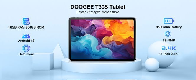 DOOGEE T30S verwendet das neueste Android 13 System