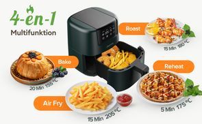 4 in 1 Genuss: Der Chefree AF300 Airfryer für jede Mahlzeit!