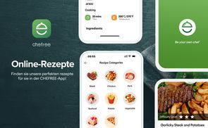 Die CHEFREE App für perfekte Rezepte mit dem AF300