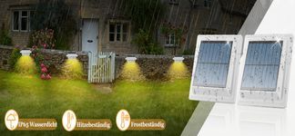 IP65 WASSERDICHT SOLARLEUCHTE & LANGLEBIG