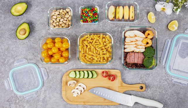 6Stk. Glasbehälter Mit Deckel, Glas Frischhaltedosen 1520ml, Meal Prep Boxen für Lebensmittel